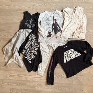 Girls Star Wars clothing bundle - 5 items